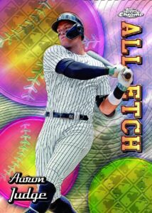 2024 Topps Chrome Logofractor Edition Baseball Aaron Judge All Etch Card – 2024 Topps Chrome Baseball Logofractor Edition