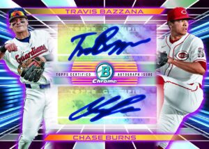 2024 Bowman Draft Baseball Travis Bazzana Chase Burns Dual Autograph Card – 2024 Bowman Draft Baseball Hobby