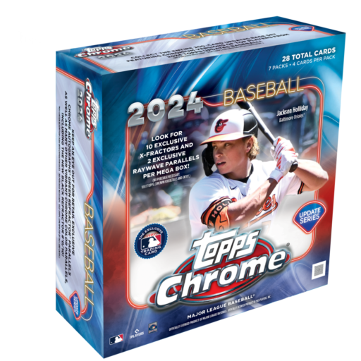 2024 Topps Chrome Update Mega Box Baseball