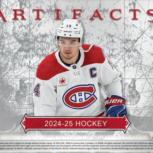 2024 25 artifacts hockey box Card – 2024-25 Upper Deck Artifacts Hockey