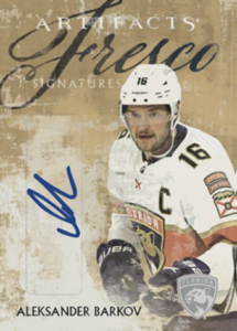 Aleksander Barkov Fresco Signatures Card – 2024-25 Upper Deck Artifacts Hockey