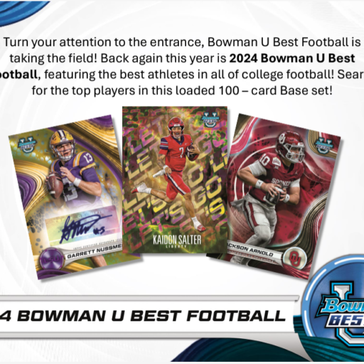 2024 Bowman University Best Breaker Delight Football
