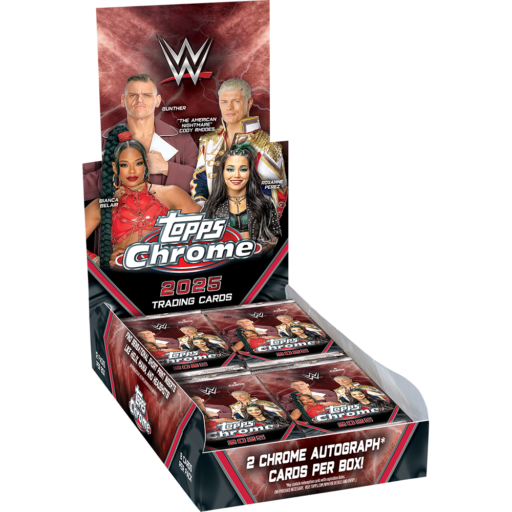 2025 Topps Chrome WWE Hobby Card – 2025 Topps Chrome WWE Hobby
