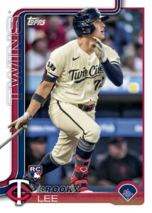 2025 Topps Series 1 Baseball Brooks Lee Rookie Card – 2025 Topps Series 1 Baseball Jumbo
