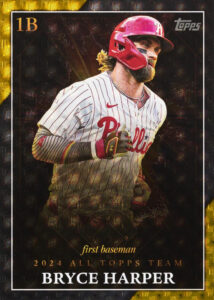 2025 Topps Series 1 Baseball Bryce Harper All Topps Team Foilfractor Card – 2025 Topps Series 1 Baseball Jumbo