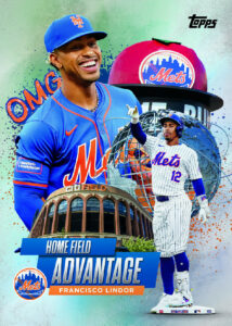 2025 Topps Series 1 Baseball Francisco Lindor Home Field Advantage Card – 2025 Topps Series 1 Baseball Jumbo
