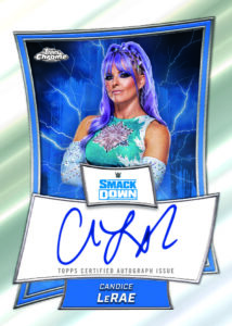 2025 Topps WWE Chrome Candice LaRea Autograph Card – 2025 Topps Chrome WWE Hobby