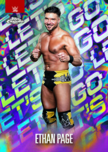 2025 Topps WWE Chrome Ethan Page Lets Go Insert Card – 2025 Topps Chrome WWE Hobby