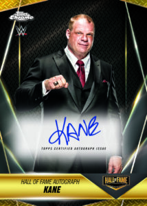 2025 Topps WWE Chrome Kane Hall of Fame Autograph Card – 2025 Topps Chrome WWE Hobby