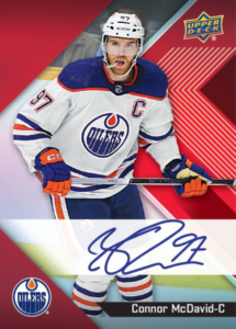 Connor McDavid Base Set Autograph Card – 2024-25 Upper Deck Allure Hockey