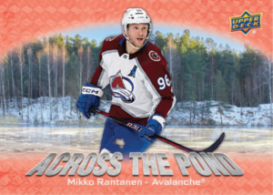 mikko Pantanen Across the Pond Card – 2024-25 Upper Deck Allure Hockey