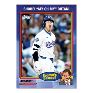 shohei Card – 2024 Topps x Chris Berman: Boomer's Baseball