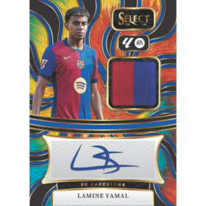 2024-25 Select LaLiga Soccer Lamine Yamal Relic Autograph