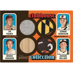 2024 Topps Heritage High Number Baseball Clubhouse Collection Card – 2024 Topps Heritage High Number Baseball