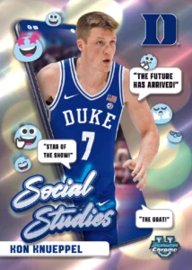 2024 25 Bowman University Chrome Basketball Kon Knueppel Card – 2024-25 Bowman University Chrome Basketball