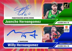 2024 25 Panini Donruss Turkish Airlines EuroLeague Dual Card – 2024-25 Donruss EuroLeague Basketball