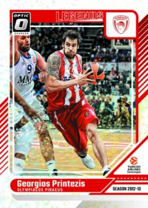 2024 25 Panini Donruss Turkish Airlines EuroLeague Georgios Printezis Card – 2024-25 Donruss EuroLeague Basketball