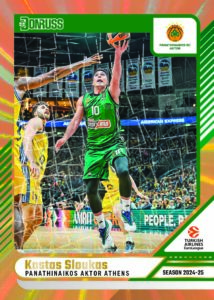 2024 25 Panini Donruss Turkish Airlines EuroLeague Kostas Sloukas Card – 2024-25 Donruss EuroLeague Basketball