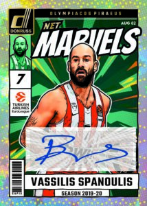 2024 25 Panini Donruss Turkish Airlines EuroLeague Vassilis Spanoulis Card – 2024-25 Donruss EuroLeague Basketball