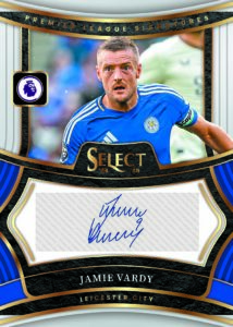 2024-25 Panini Select Premier League Trading Card Box Autograph Jamie Vardy