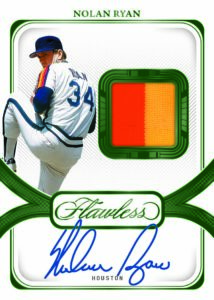 2024 Panini Flawless Baseball Trading Card Box Autograph Relic Nolan Ryan Card – 2024 Panini Flawless Baseball