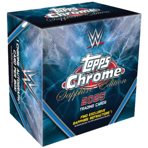 2025 Topps Chrome Sapphire WWE