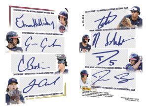 2025 Panini USA Stars and Stripes Baseball Quad Autographs