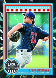 2025 Panini USA Stars and Stripes Baseball Tyler Bremner Card – 2025 Panini USA Stars & Stripes Baseball