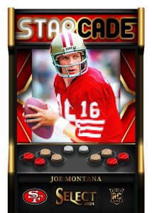 Joe Montana Starcade Card – 2024 Panini Select Football Hobby