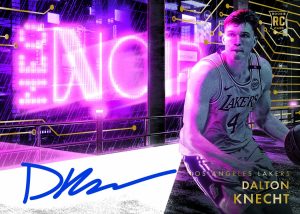 2024 25 Panini Noir Basketball Autograph Dalton Knecht Card – 2024-25 Panini Noir Basketball