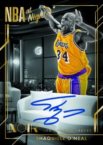 2024 25 Panini Noir Basketball Autograph Shaquille ONeal Card – 2024-25 Panini Noir Basketball