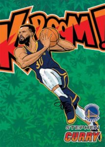 2024/25 Panini Revolution Chinese New Year Basketball Insert Kaboom Stephen Curry