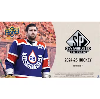 2024 25 Upper Deck SP Game Used Hockey Hobby 10 Box 32 Spot Random Team Break 4 DA Card World 04 22 2025 04 11 PM 1 Card – 2024-25 Upper Deck SP Game Used Hockey