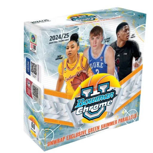 2024-25 Bowman University Chrome Basketball Mega Box