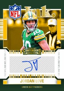 2024 Panini Contenders Football Autograph Jordan Love Card – 2024 Panini Contenders Football