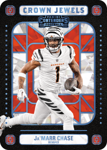 2024 Panini Contenders Football Insert Crown Jewels Jamarr Chase Card – 2024 Panini Contenders Football