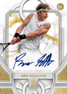 2024 Topps Royalty Tennis Autograph Ben Shelton Card – 2024 Topps Royalty Tennis