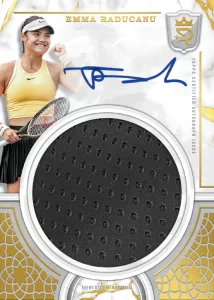 2024 Topps Royalty Tennis Autograph Relic Emma Raducanu Card – 2024 Topps Royalty Tennis