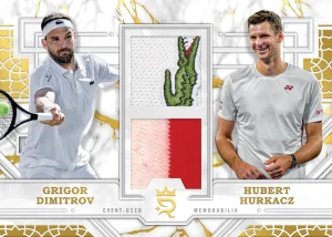 2024 Topps Royalty Tennis Dual Relic Card – 2024 Topps Royalty Tennis
