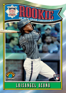 2025 Bowman Baseball Luisangel Acuna Rookie of The Year Favorites