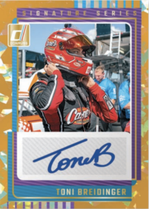 2025 Donruss Racing NASCAR Autograph Toni Breidinger