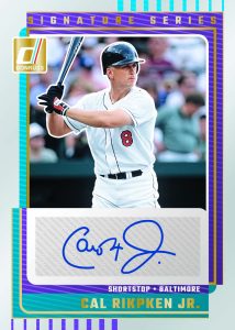 2025 Panini Donruss Baseball Autograph Cal Ripken Jr Card – 2025 Panini Donruss Baseball