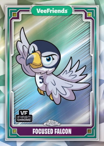 2025 Topps Chrome VeeFriends Base Focused Falcon