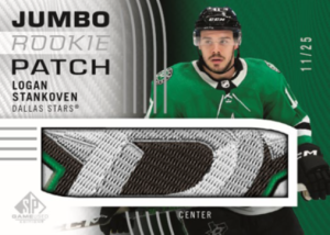 Logan Stankoven Rookie Jumbo Patch Card – 2024-25 Upper Deck SP Game Used Hockey