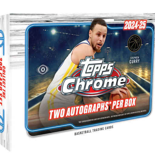2024 25 Topps Chrome Basketball Breaker Delight Box Card – 2024-25 Topps Chrome Basketball