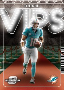 2024 Panini Contenders Optic Football Insert VIPS Tyreek Hill Card – 2024 Panini Contenders Optic Football