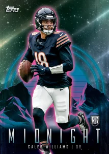 2024 Topps Midnight Football Base Midnight Caleb Williams Card – 2024 Topps Midnight Football