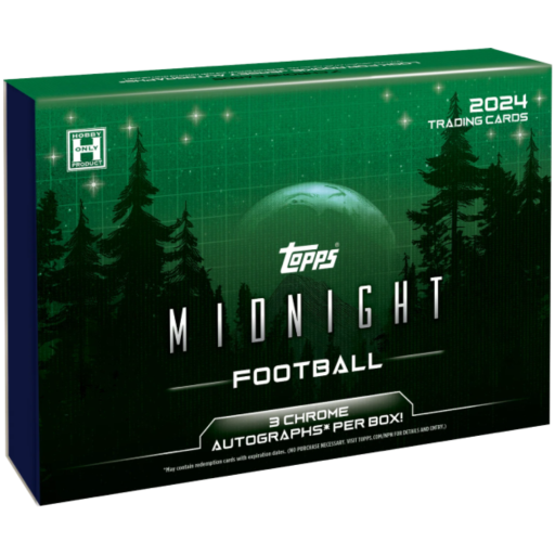 2024 Topps Midnight Football Box Image Card – 2024 Topps Midnight Football