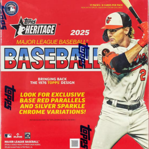 2025 Topps Heritage Mega Box Baseball