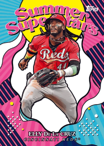 2025 Topps Series 2 Baseball Jumbo Elly De La Cruz Summer Superstars Card – 2025 Topps Series 2 Baseball